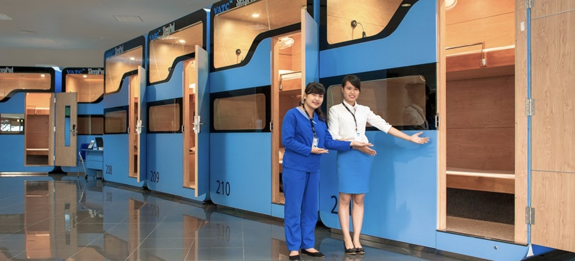 Sleepbox tại các sân bay